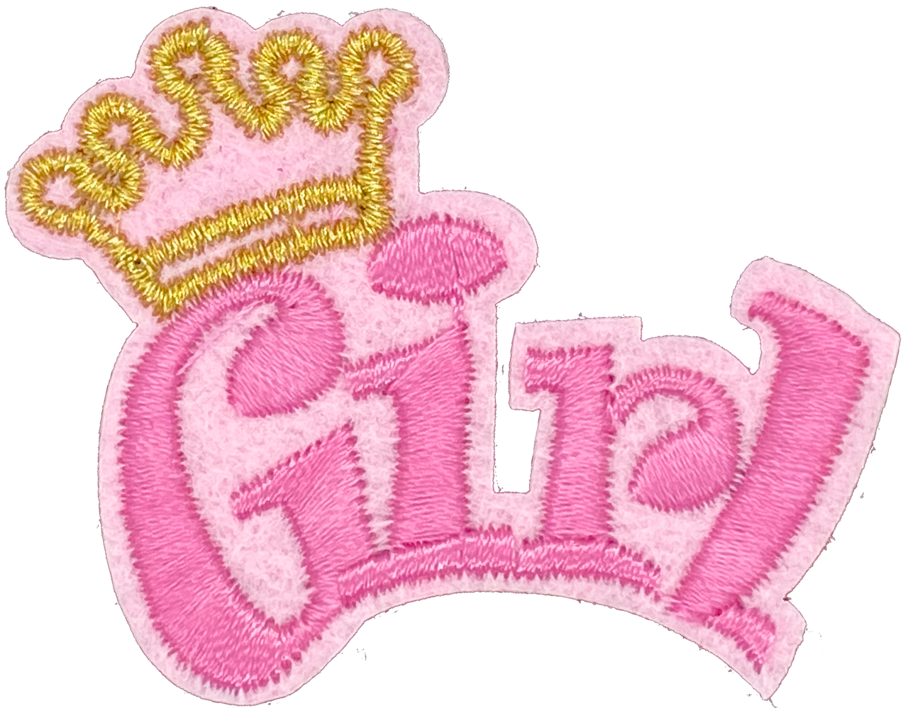 Girl with Crown - Patch