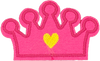 Hot Pink Crown - Patch