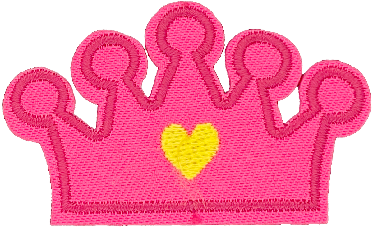Hot Pink Crown - Patch