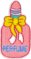 Perfume with Yellow Bow - Patch