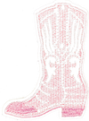 Pink Boot - Patch