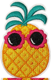 Pineapple with Glasses - Patch