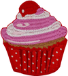 Cupcake 4 (Red) - Patch
