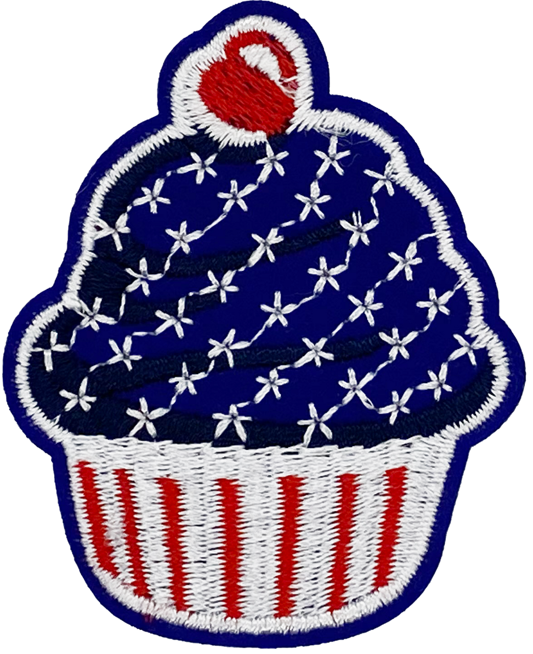 Patriotic Cupcake - Patch