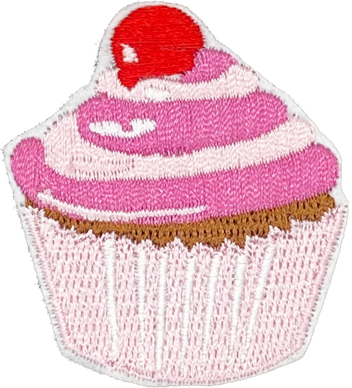 Cupcake 8 (Pink with Cherry) - Patch