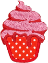 Cupcake 9 (Red Dots) - Patch