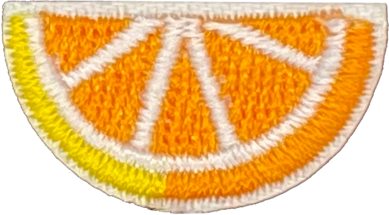 Tiny Orange Slice - Patch