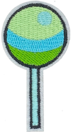 Blue Sucker - Patch