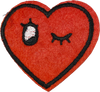 Heart with Wink - Patch