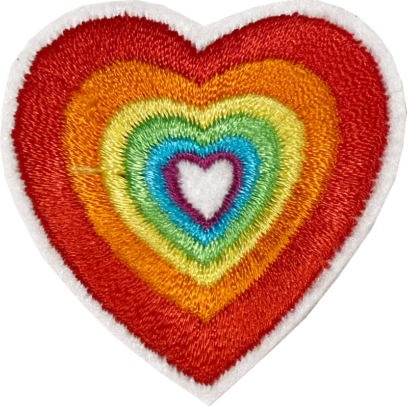 Rainbow Heart - Patch