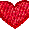 Tiny Red Heart - Patch