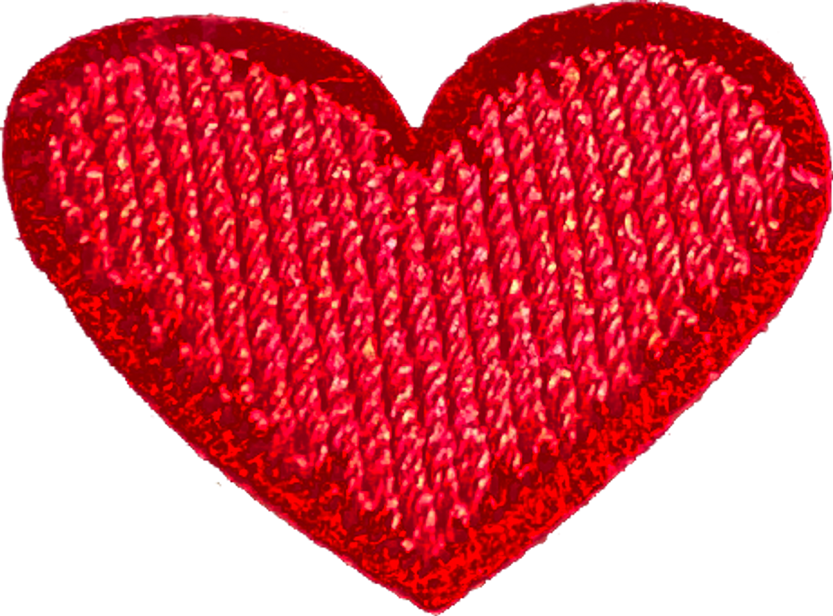 Tiny Red Heart - Patch