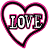 Love Heart - Patch