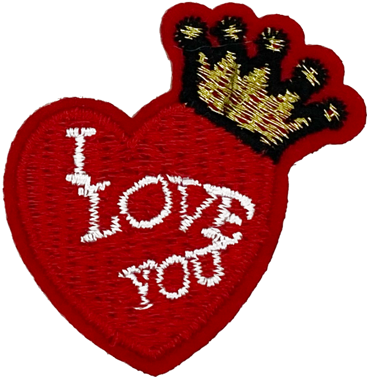 Heart with Crown - Patch