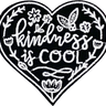 Kindness is Cool Heart  - Patch