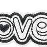Love Black and White - Patch