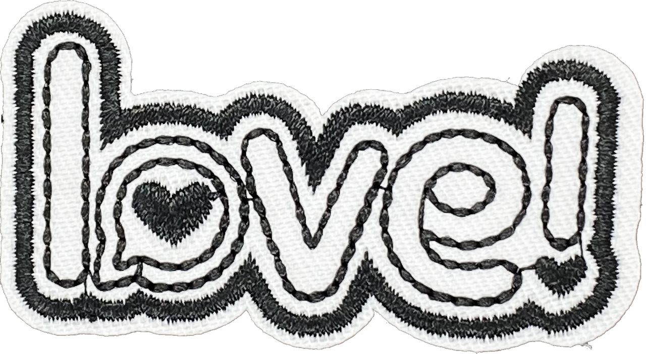 Love Black and White - Patch