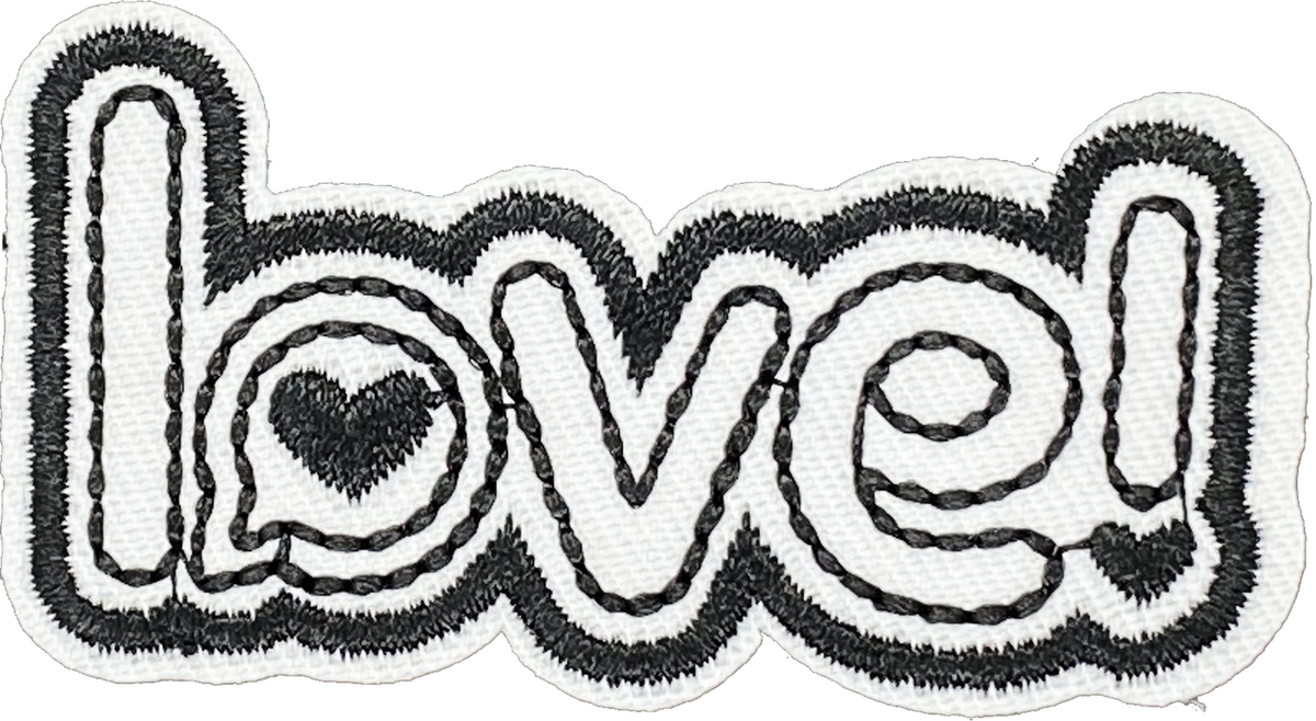 Love Black and White - Patch