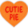 Conversation Heart - Cutie Pie - Patch