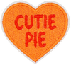 Conversation Heart - Cutie Pie - Patch