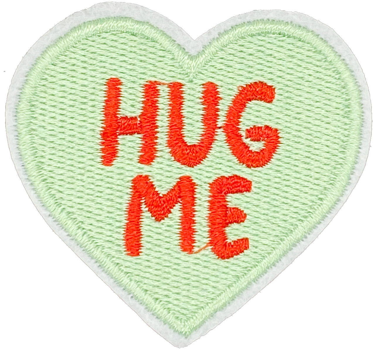 Conversation Heart - Hug Me - Patch