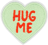 Conversation Heart - Hug Me - Patch
