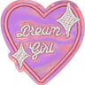 Dream Girl Heart - Patch