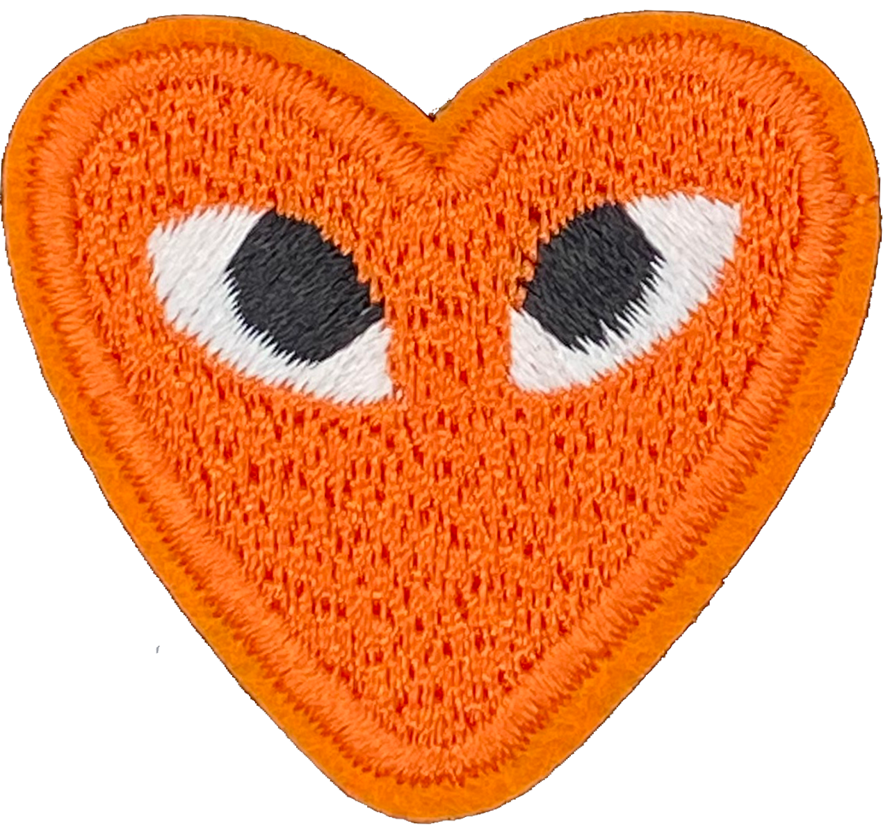 Heart with Eyes (Orange) - Patch