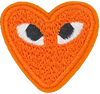 Heart with Eyes (Orange) - Patch