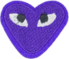 Heart with Eyes (Purple) - Patch