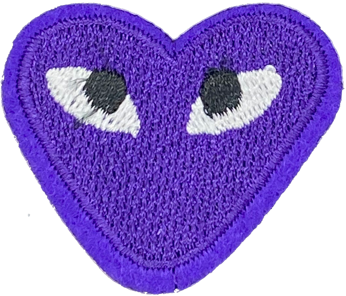 Heart with Eyes (Purple) - Patch