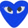 Heart with Eyes (Royal Blue) - Patch