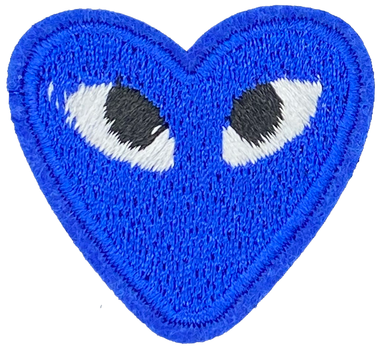 Heart with Eyes (Royal Blue) - Patch