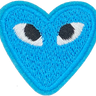 Heart with Eyes (Turquoise) - Patch