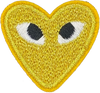 Heart with Eyes (Yellow) - Patch