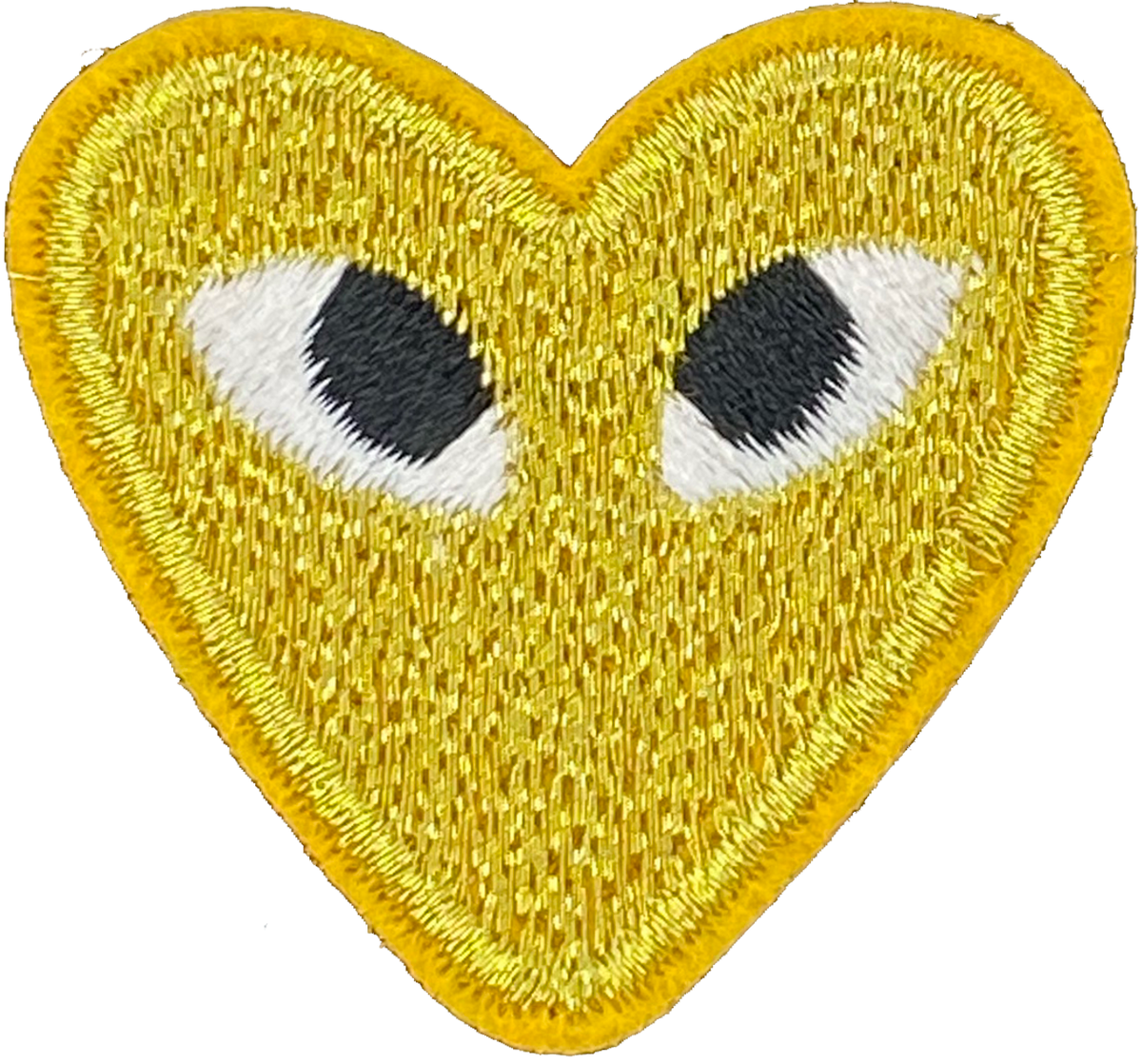 Heart with Eyes (Yellow) - Patch