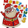 Merry Christmas Santa Multicolor - Patch