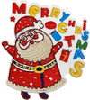Merry Christmas Santa Multicolor - Patch