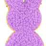 Lavender Chenille Peep Bunny - Patch