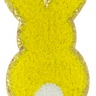 Chenille Bunny Yellow Large - Patch