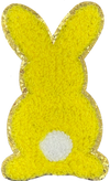 Chenille Bunny Yellow Large - Patch
