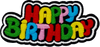 Happy Birthday 2 (Multicolor) - Patch