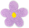 Chenille Flower - Lavender - Patch