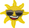 Sun with Glasses - Patch