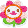 Flower Face - Patch
