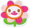 Flower Face - Patch