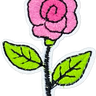 Small Pink Rose - Patch