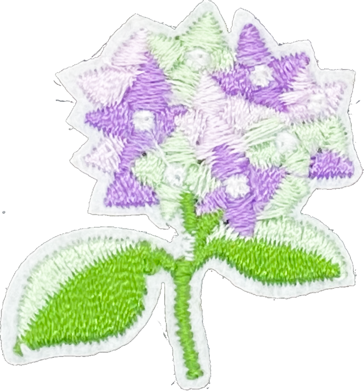 Purple Flower Bouquet - Patch