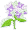 Purple Flower Bouquet - Patch