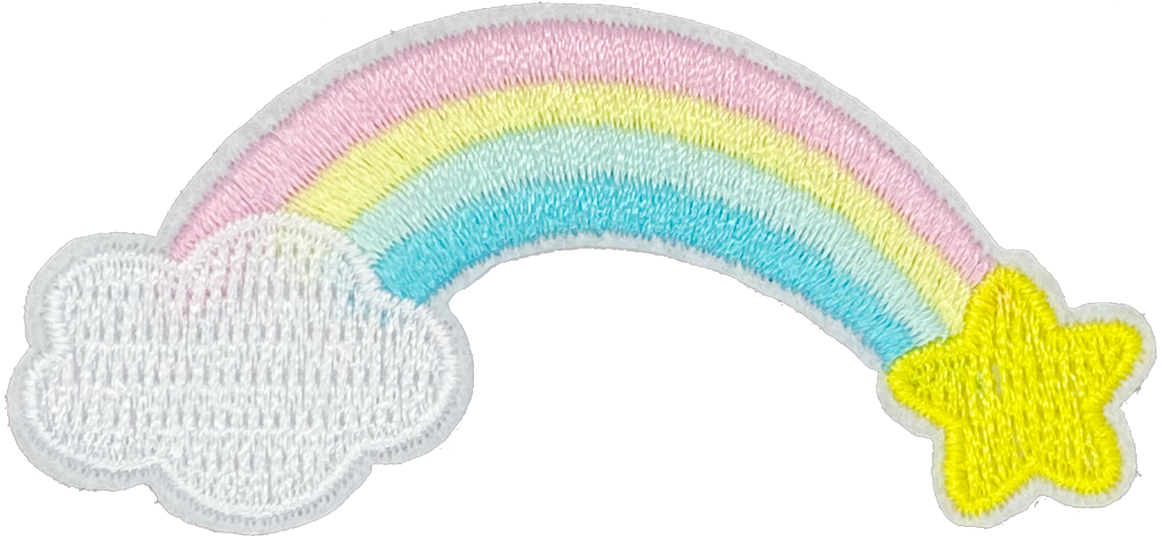 Rainbow with Cloud and Star